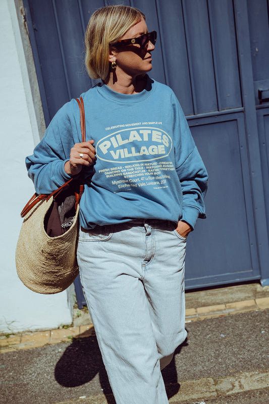 PV Oversized sweatshirt ZUCCHERO Blue