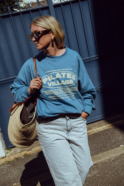 PV Oversized sweatshirt ZUCCHERO Blue