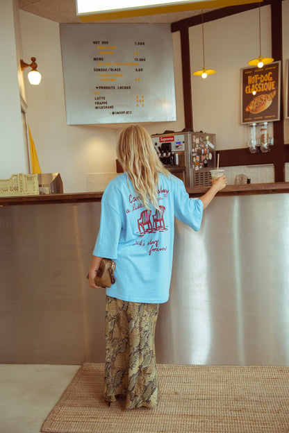 The PV T-shirt ATLANTIC MORNINGS Light Blue