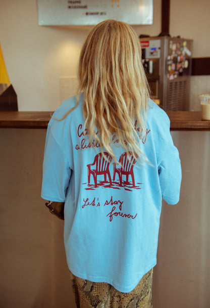 The PV T-shirt ATLANTIC MORNINGS Light Blue