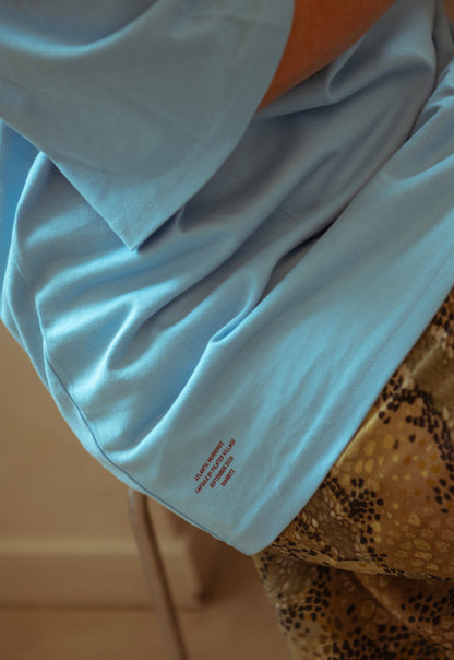 The PV T-shirt ATLANTIC MORNINGS Light Blue